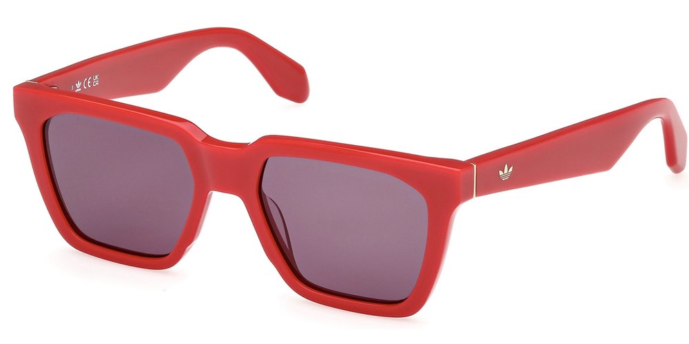 Adidas Originals, gafas rojas cuadradas